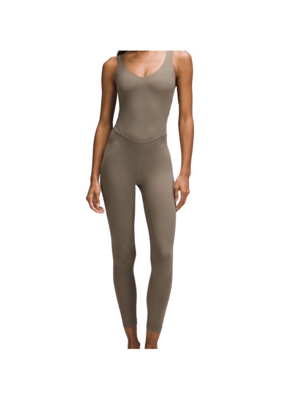 lululemon athletica align onsie, color nomad